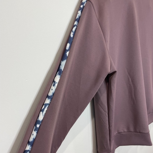 Nicole Miller Sport Purple Active Pullover Sweater - Picture 2 of 5